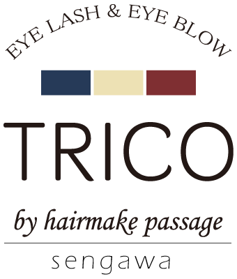 仙川にあるネイル・アイラッシュサロン「トリコ（TRICO）仙川」のロゴ